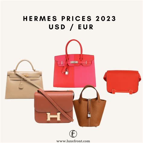 prices of hermes bags